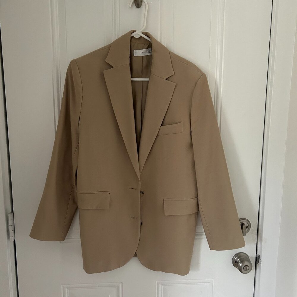 Mango Tan Blazer